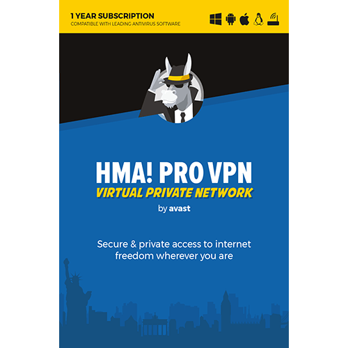 Avast HMA! Pro VPN 5 Devices 1 Year